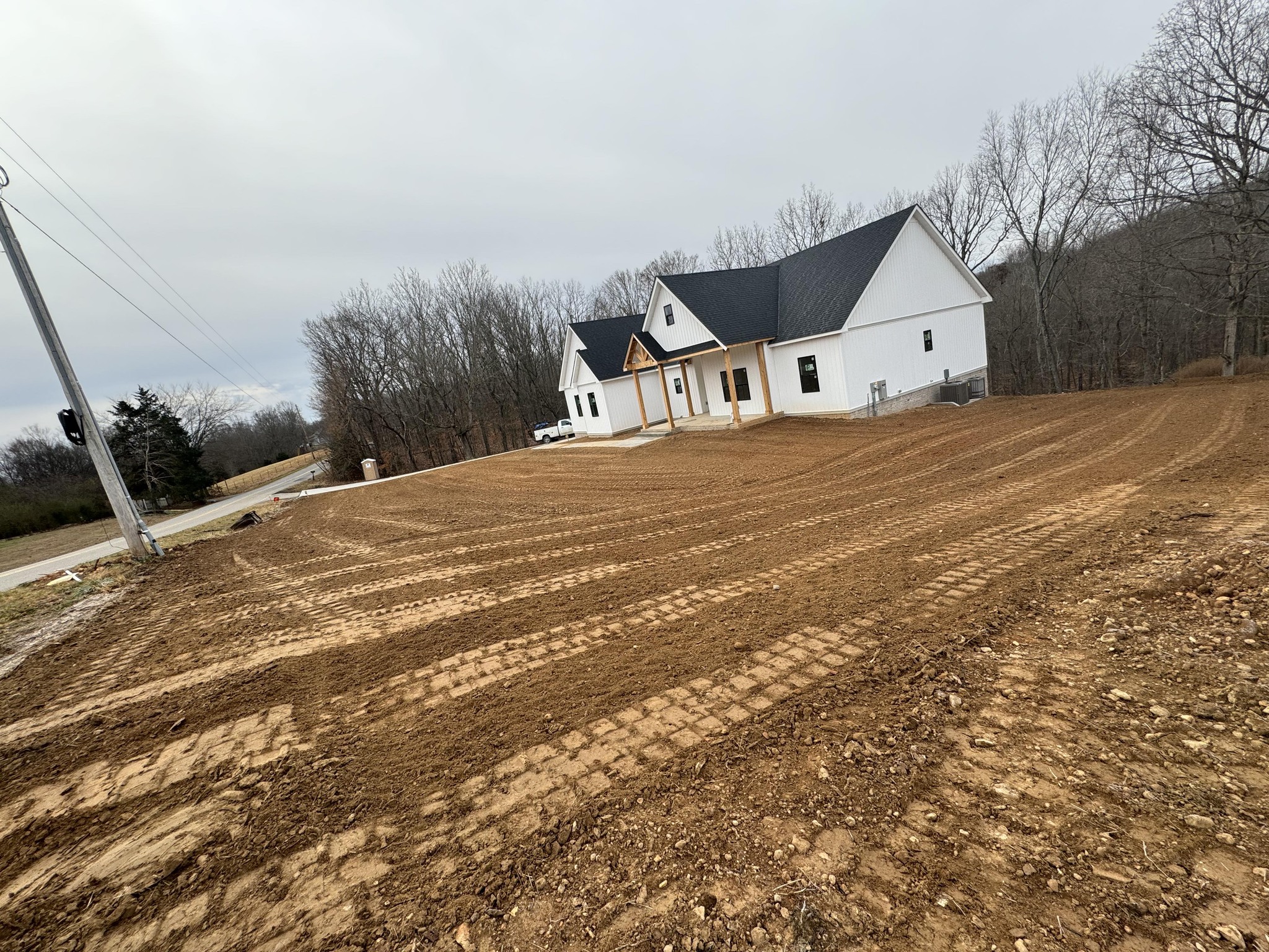 Logan Blackmon's professional dirt work and site preparation in Clarksville, TN